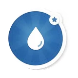 Challenge-Motiv zum Wassertrinken